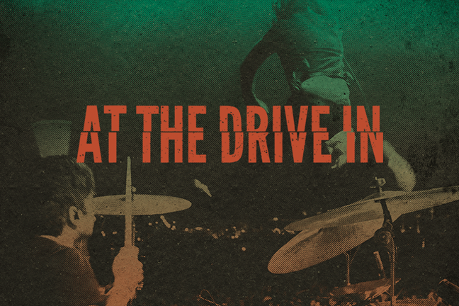 at the drive in