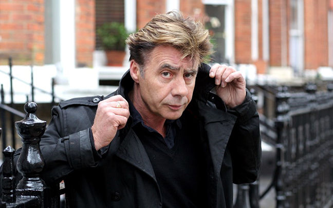 Spi0039688. Sunday Telegraph. Glen Matlock of the Sex Pistols, photographed at his home in central London, Wednesday 09 May, 2012.