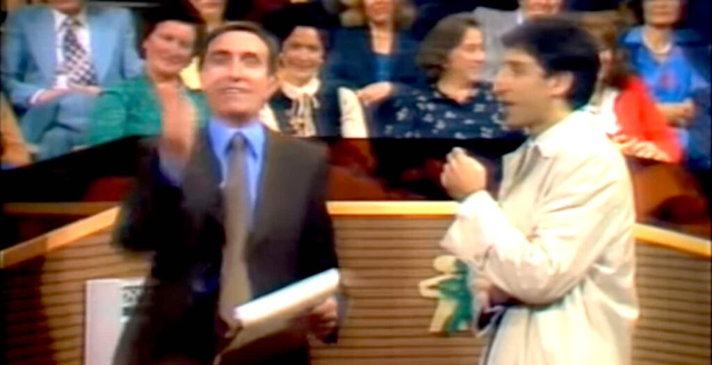 Franco Battiato intervistato da Pippo baudo a domenica In su rai 1