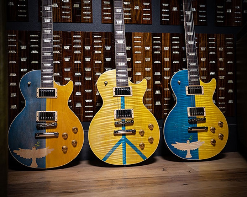 Gibson Ukraine Les Paul Guitars Main Image Credit Gibson