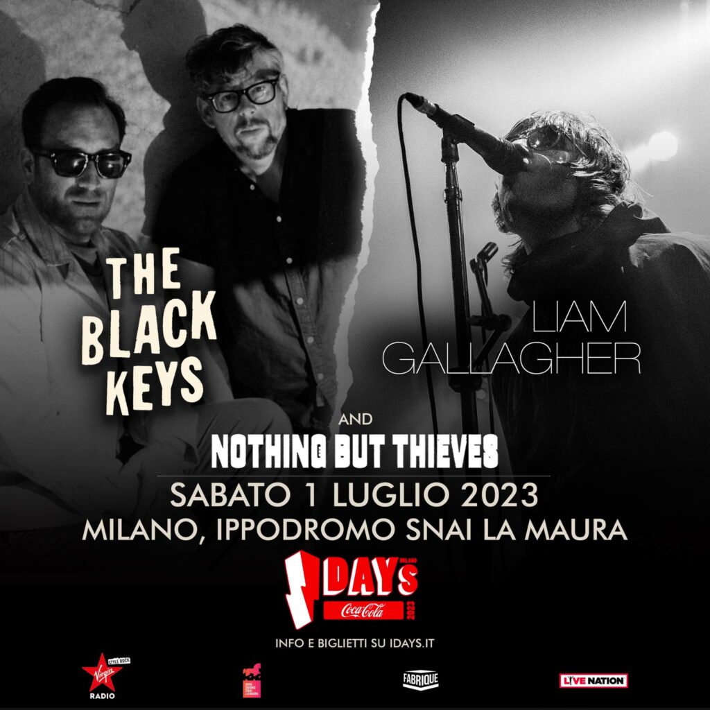 Black Keys Liam Gallagher I Days 2023 Milano