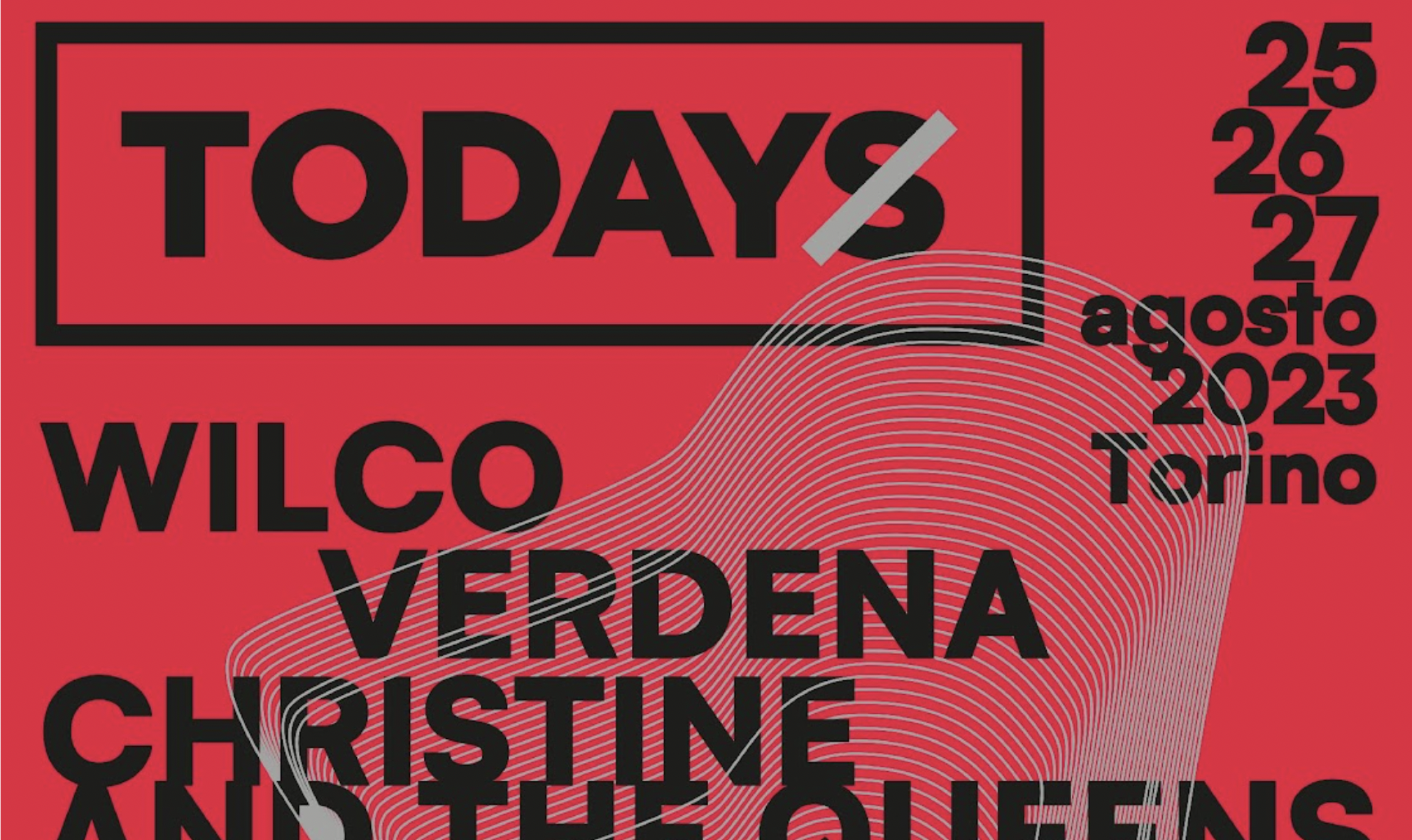 Todays Line Up 2023 Festival Torino