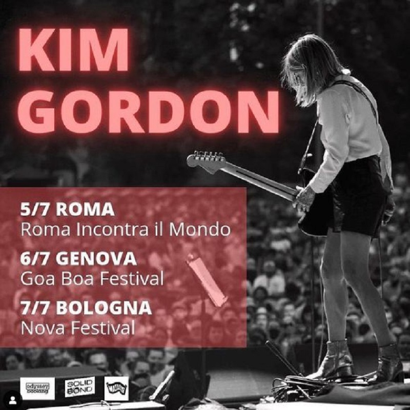 Kim Gordon Italia