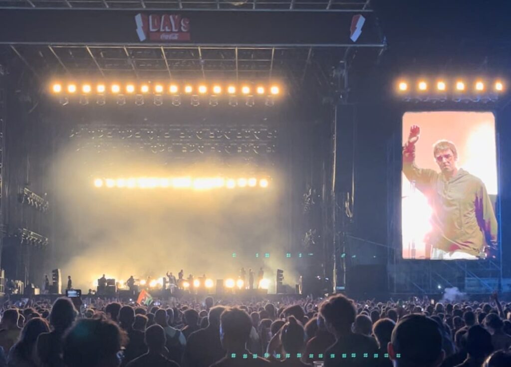 Liam Gallagher Oasis Idays 