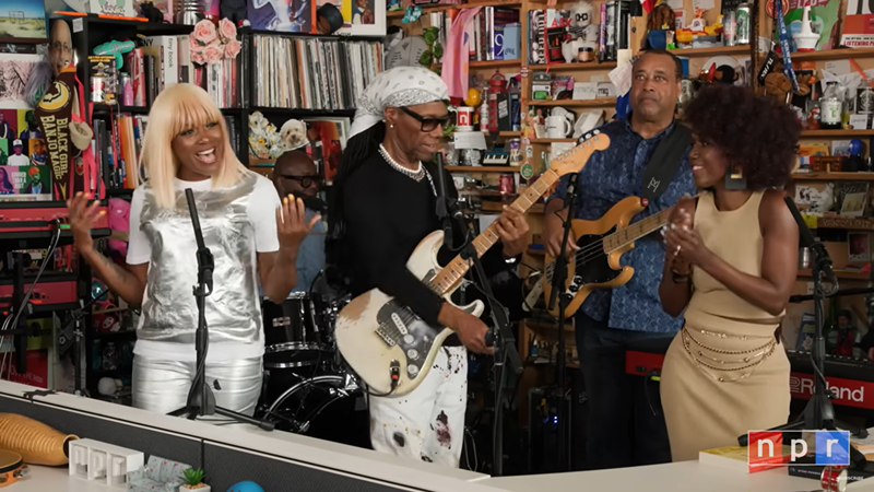 Nile Rodgers Tiny Desk 1