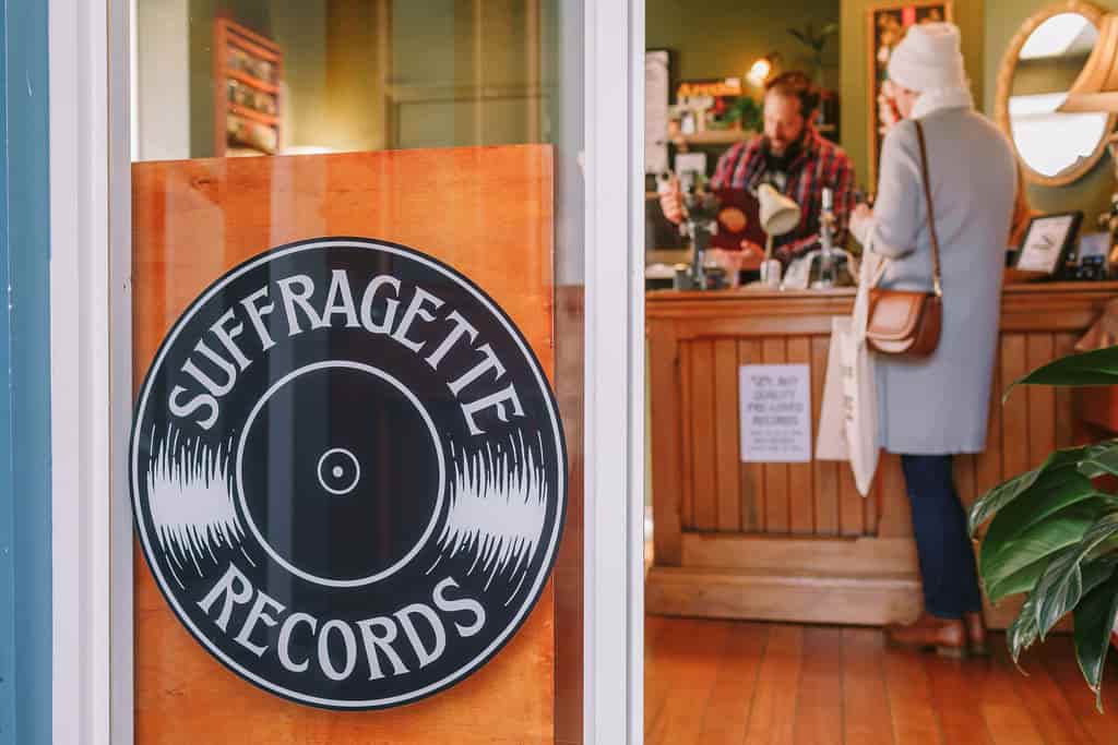 Suffragette Recod Shop
