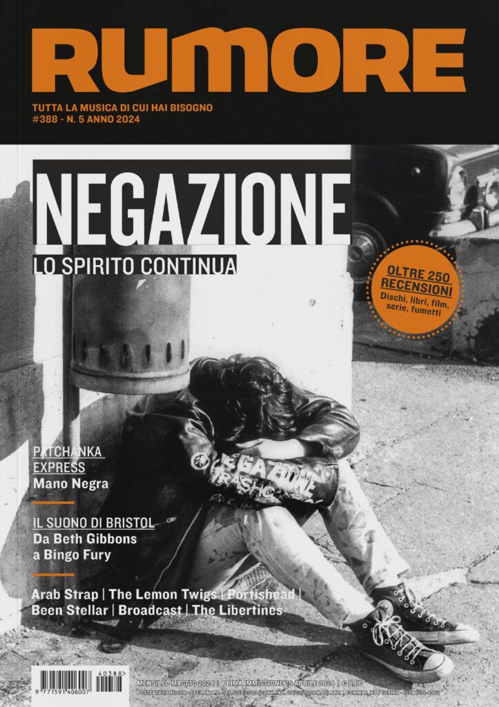 RUMORE 388 COVER  negazione, lo spirito continua mostra