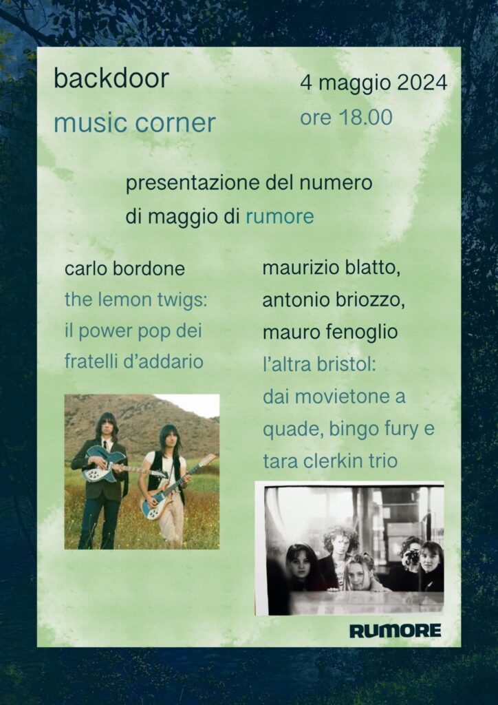 Backdoor 4 Maggio
