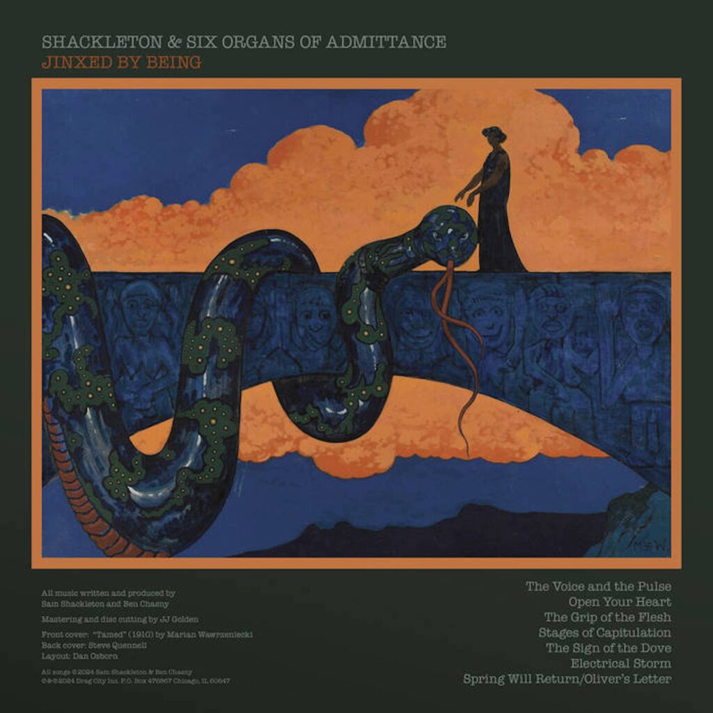 Shackleton Six Organs Of Admittance Jinxed By Being Cover