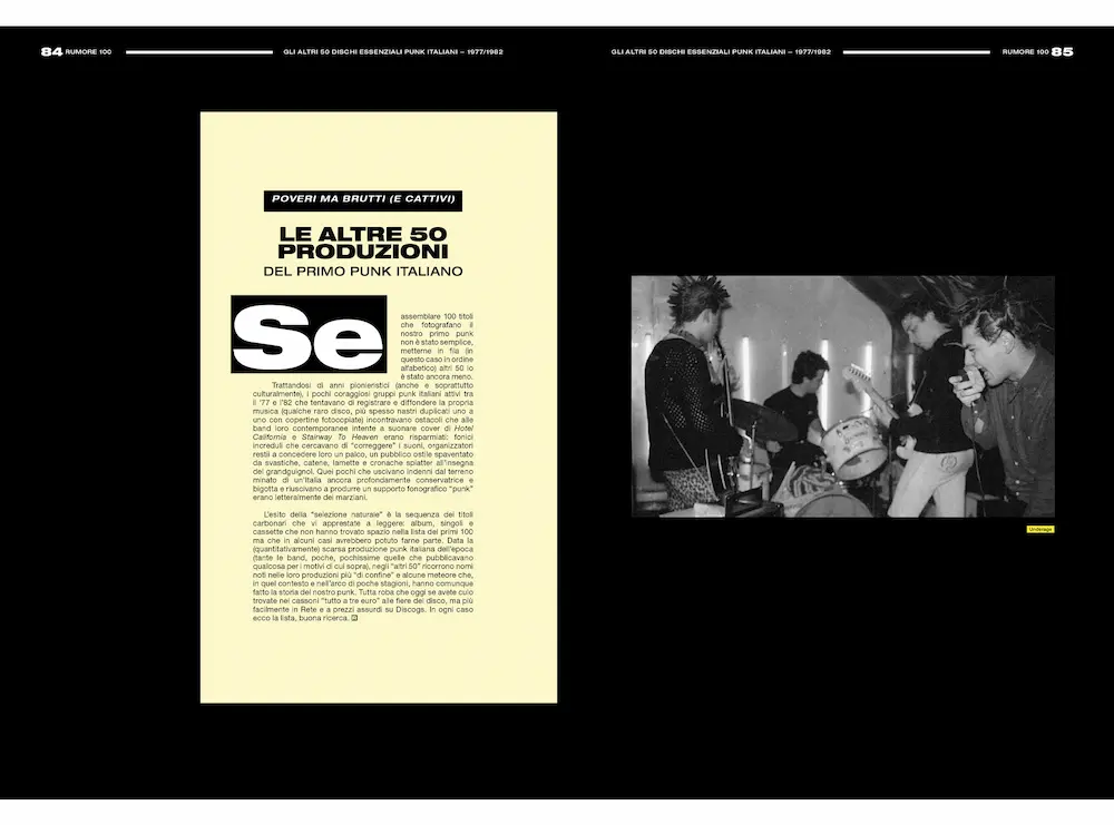 2024 RUMORE 100 4 SLIDE 04 Punk Italiano