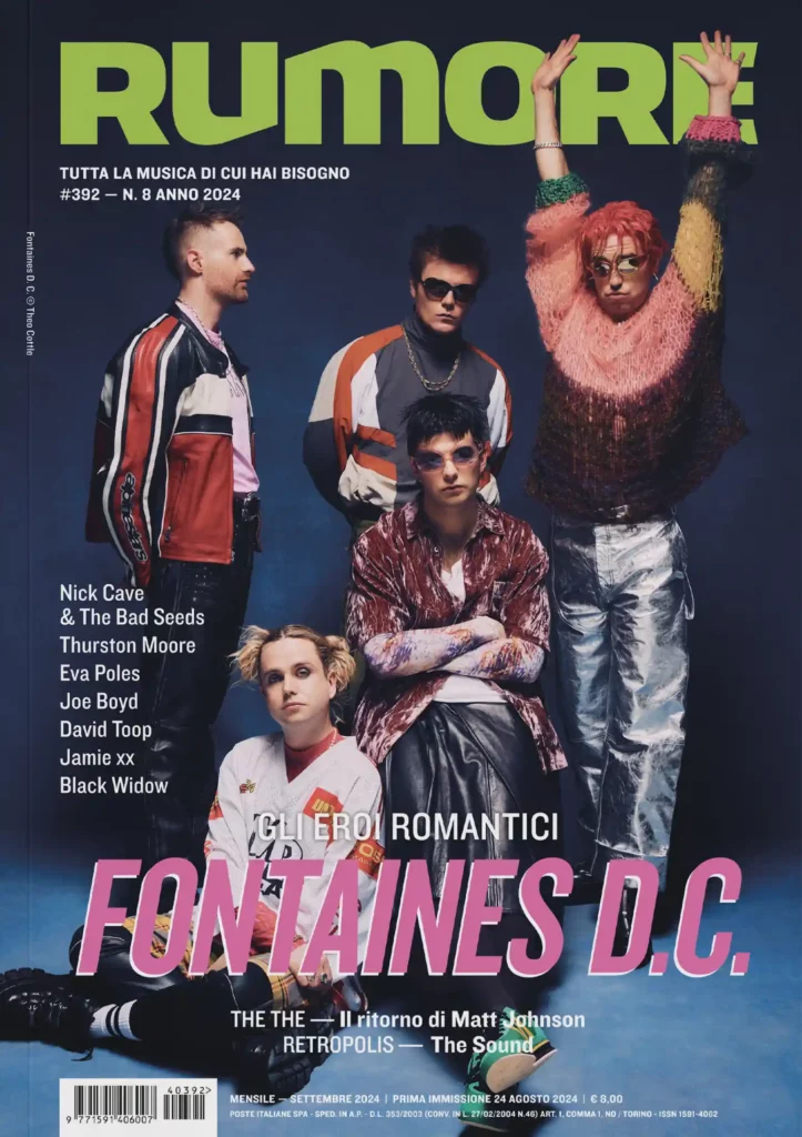 Fontaines Dc Romance RUMORE 392 COVER
