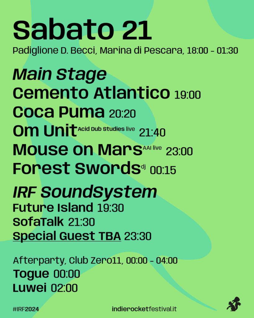 Indierocket Sabato
