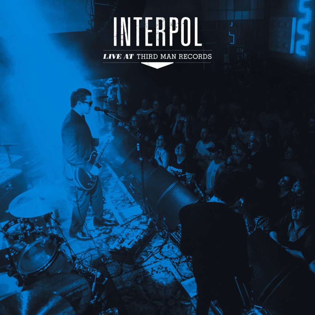Interpol Live At Third Man Records Cover