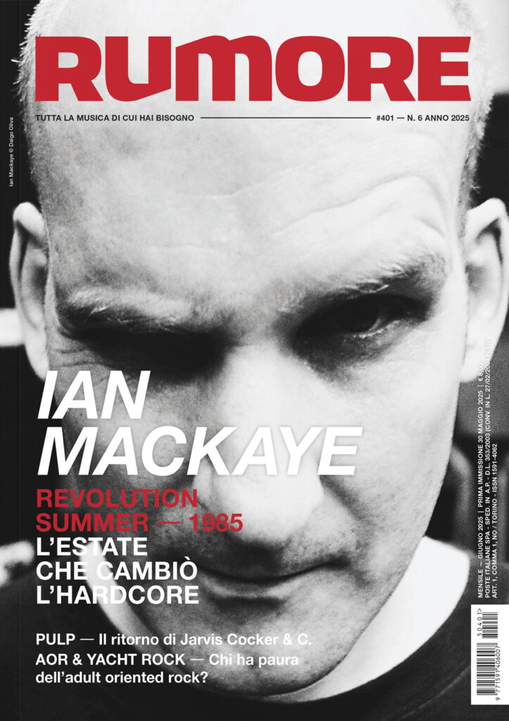 Ian Mackaye Fugazi Revolution Summer RUMORE 401 COVER