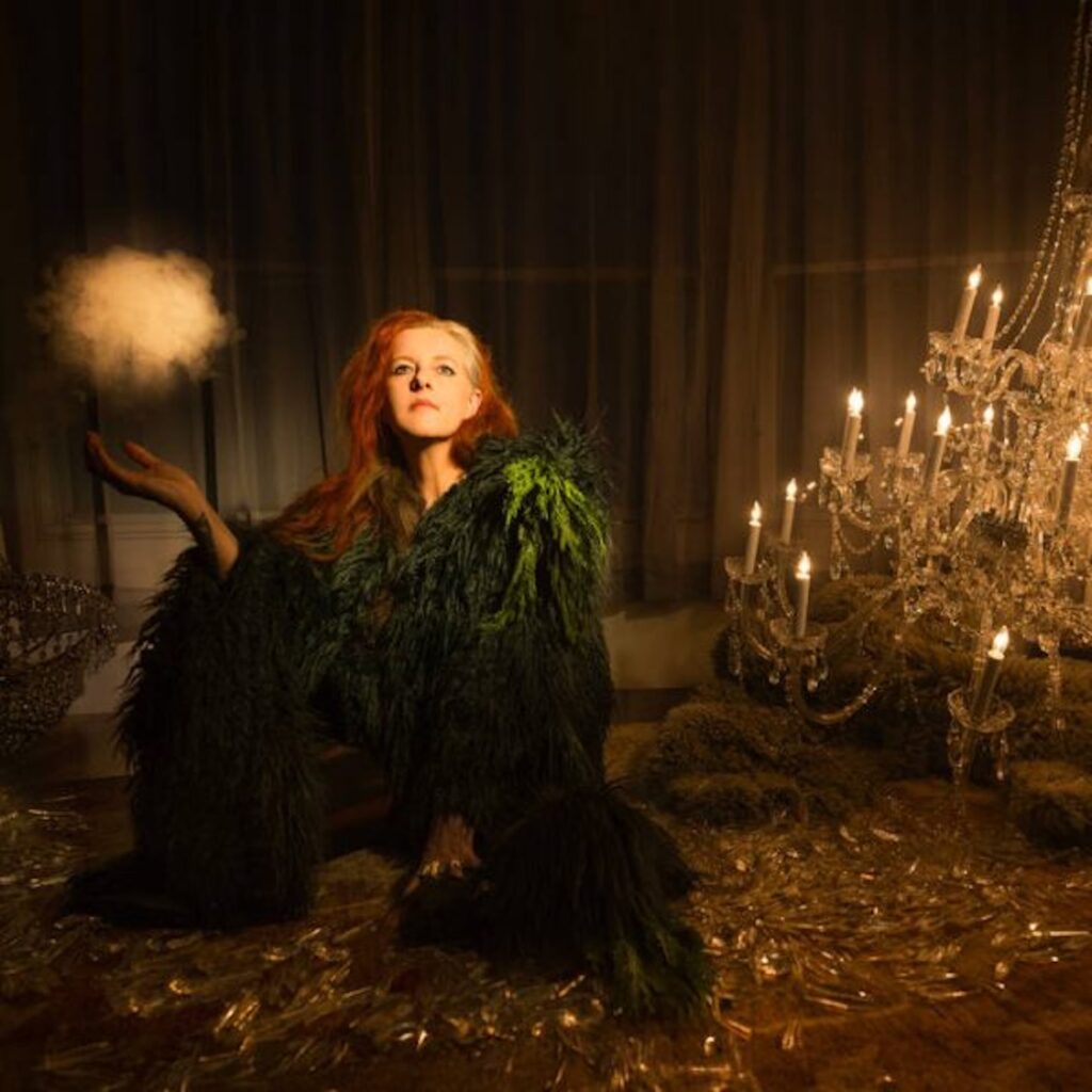 Neko Case Neon Grey Midnight Green Cover